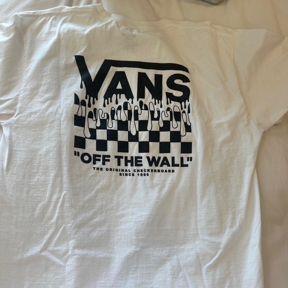 Vans Other - Vans White Graphic T-Shirt